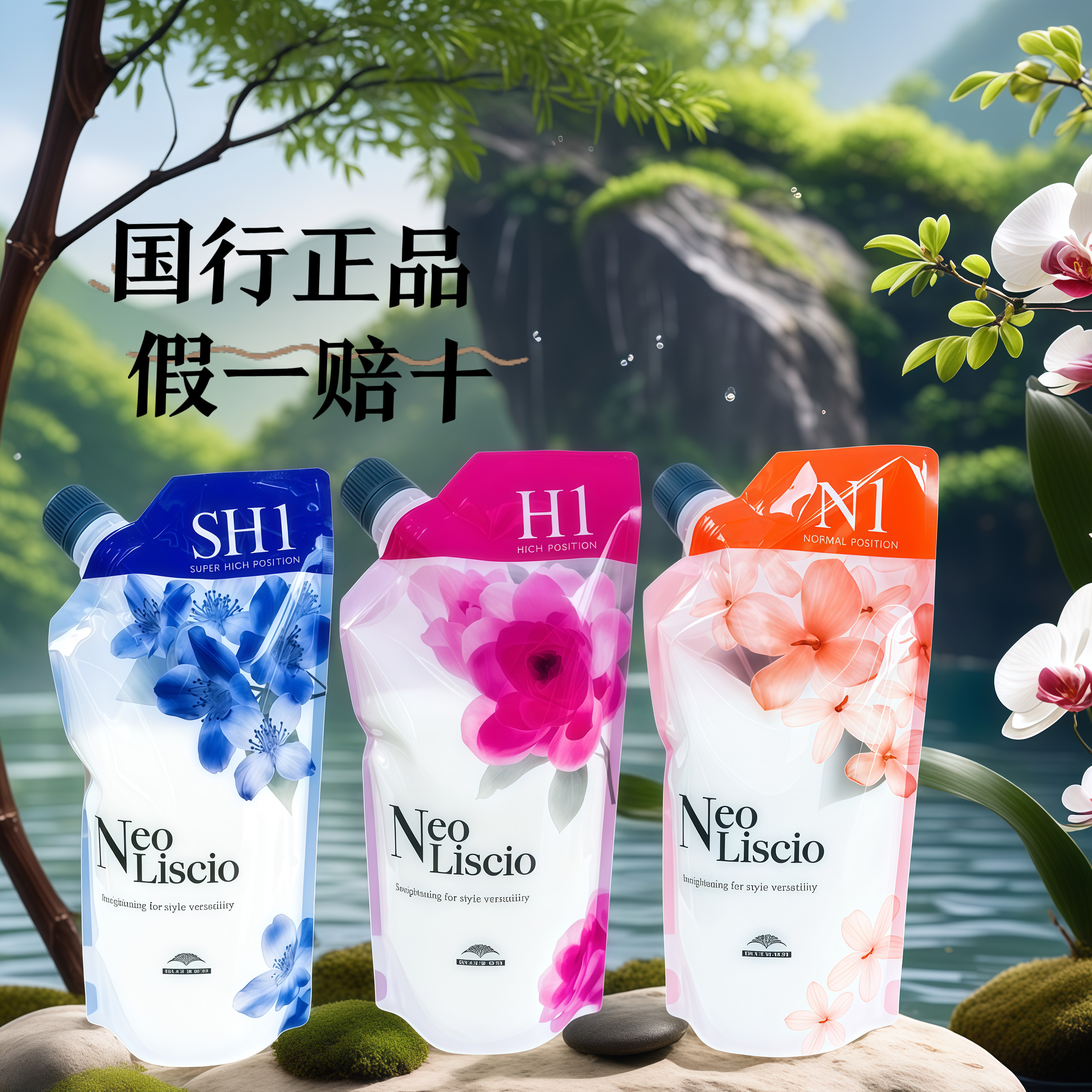 玫丽盼软化剂霓欧靓卓热烫直发膏拉直膏烫发膏陶瓷烫卷发烫发水