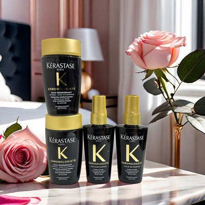 卡诗箐纯亮泽护发精油50ml中小样鱼子酱黑钻玫瑰小金油极光瓶