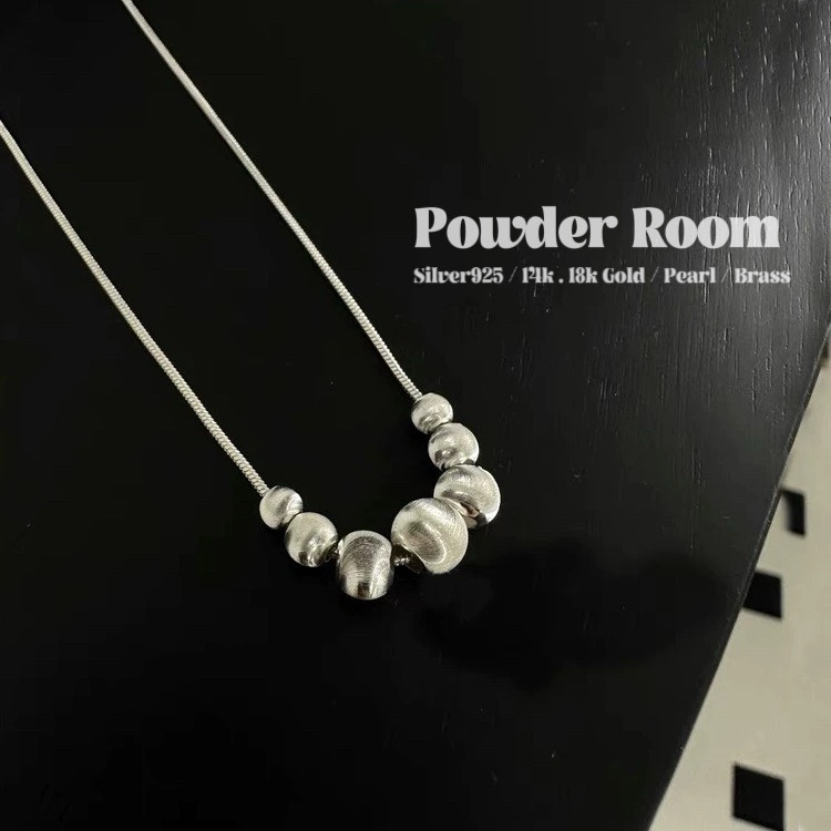 Powder Room·纯银项链|S925 纯银轻奢 ins 风小众蛇骨项链锁骨链