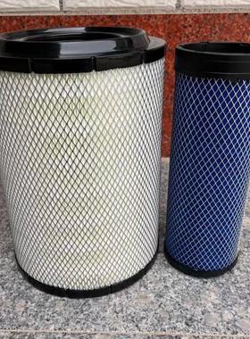 适配国四五征飞碟奥驰D3D5X2 X3江淮鼎力7108自卸车空气滤芯K2332