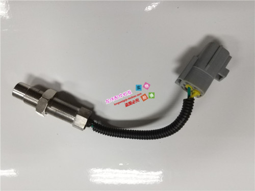 挖掘机配件神钢转速SK200-8/210-8 日野J05飞轮壳转速传感器
