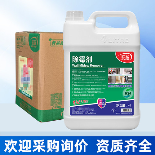 联益墙体除霉剂白墙霉斑霉菌墙纸壁纸发霉清洁防霉去霉剂BHE004-1