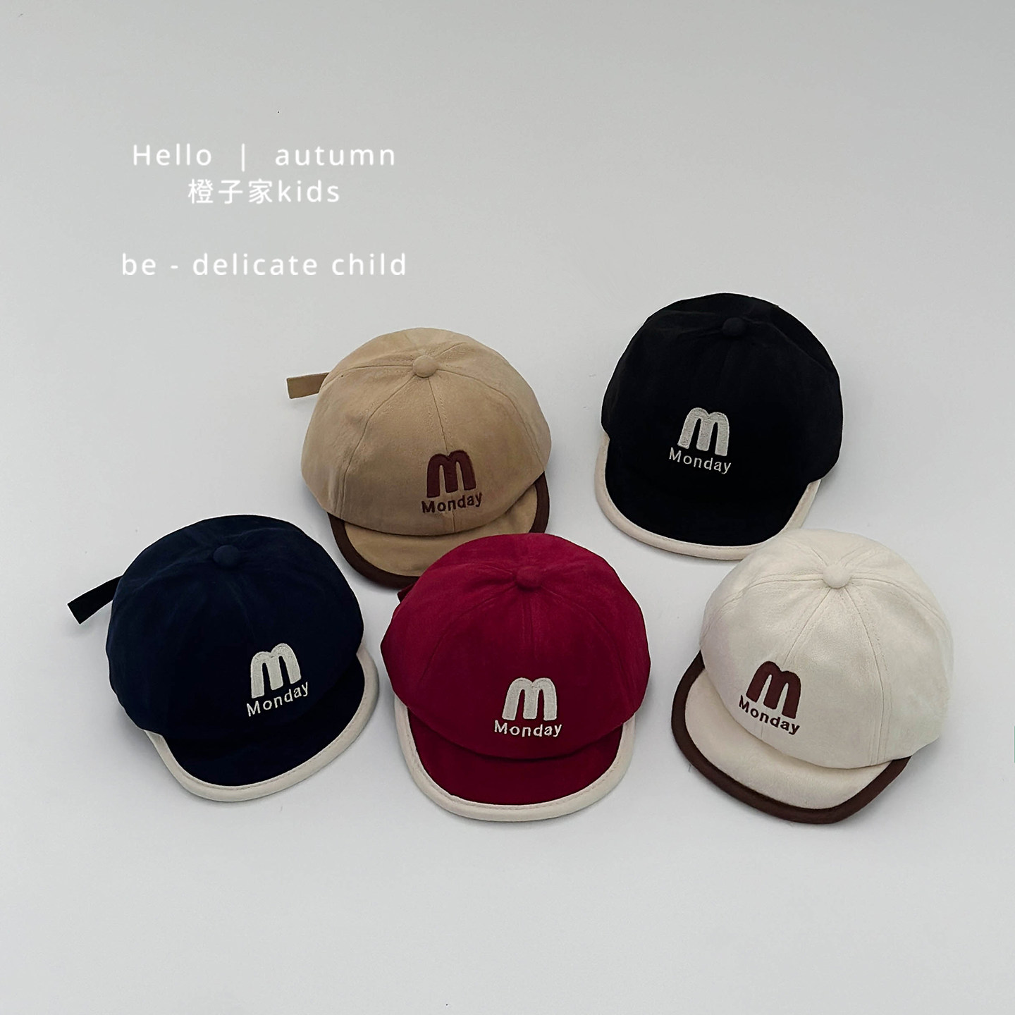 婴儿春秋季韩版棒球帽女童洋气软檐鸭舌帽男宝宝简约刺绣遮阳帽子,童装/婴儿装/亲子装,帽子,淘宝优惠券,粉丝福利购,淘宝优惠卷