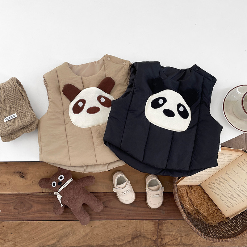 男宝宝冬装夹棉马甲帅气女童卡通动物加厚坎肩背心婴幼儿保暖马夹,童装/婴儿装/亲子装,马甲,淘宝优惠券,粉丝福利购,淘宝优惠卷