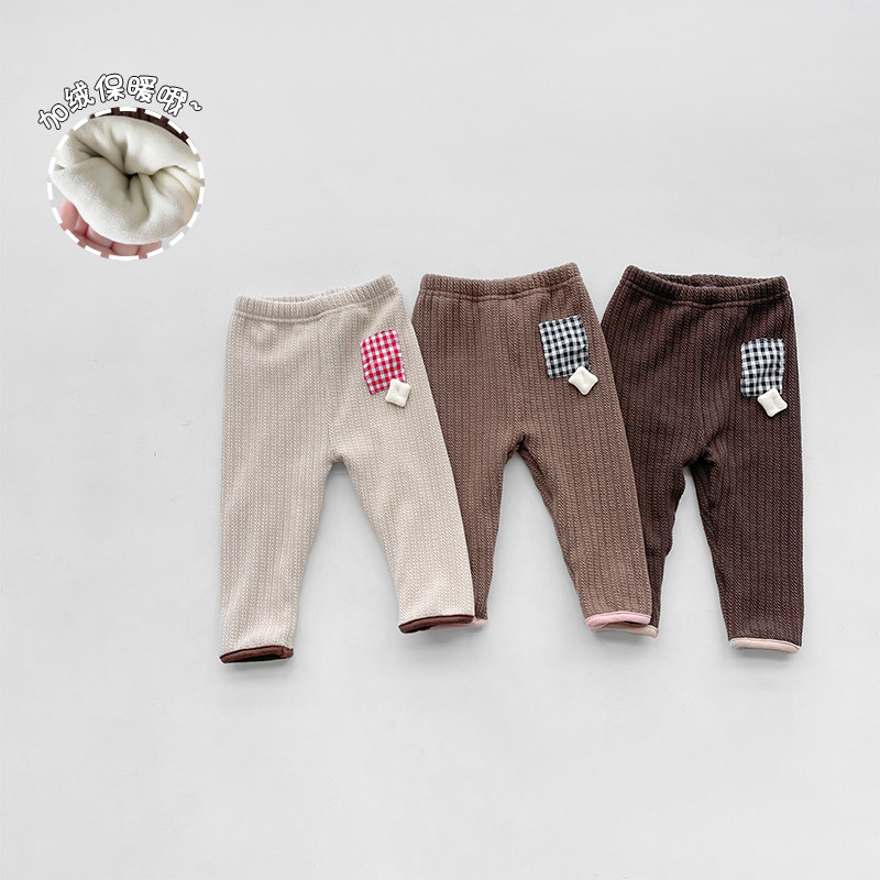 女童裤子秋冬装2026宝宝加绒加厚休闲长裤冬季婴儿百搭保暖打底裤,童装/婴儿装/亲子装,裤子,淘宝优惠券,粉丝福利购,淘宝优惠卷