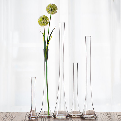 细长玻璃花瓶价格 细长玻璃花瓶图片 星期三