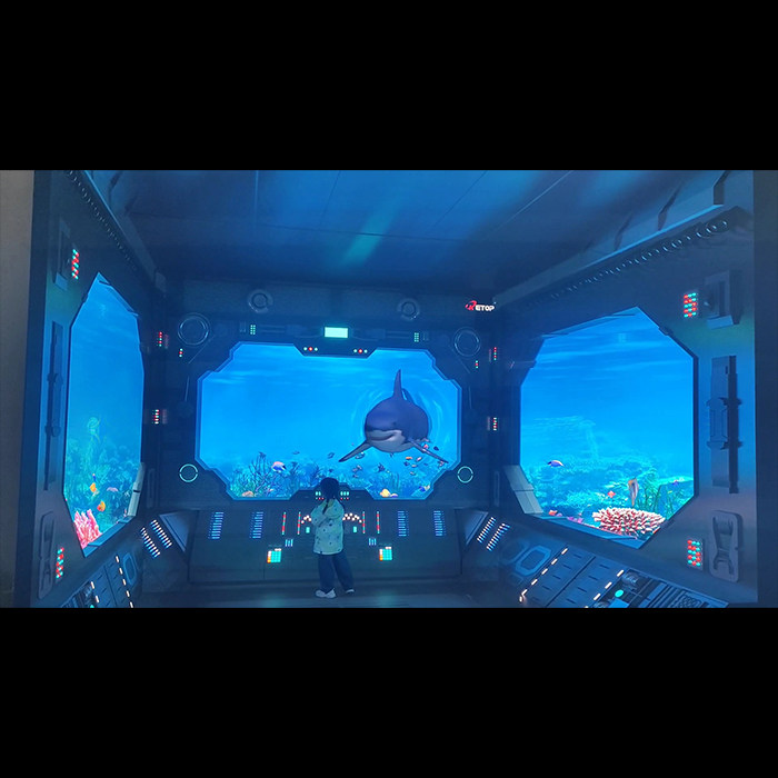 显示屏沉浸式折幕屏出屏裸眼3d元宇宙驾驶舱裸眼3d详情请联系客服