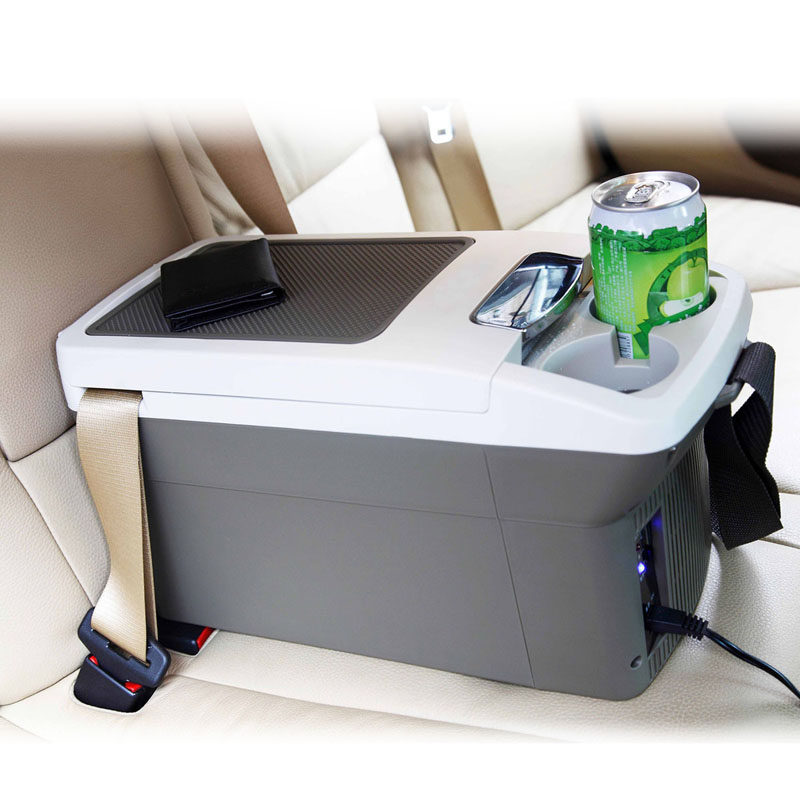 后排扶手车载冰箱迷你冷暖奥迪A3A4A5A6A8LQ3Q5LQ7汽车用品小冰箱