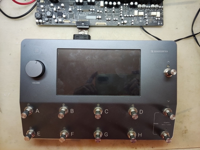 维修Neural DSP Quad Cortex电吉他综合效果器主板DSP故障不开机