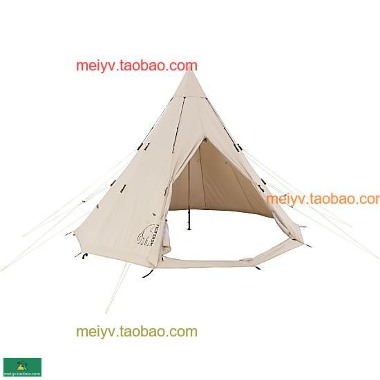 Nordisk大白熊ALFHEIM 19 6大空间robust 8 10人棉tipi户外帐