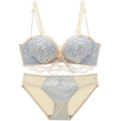 甜美聚拢内衣小胸aa杯手掌杯显大