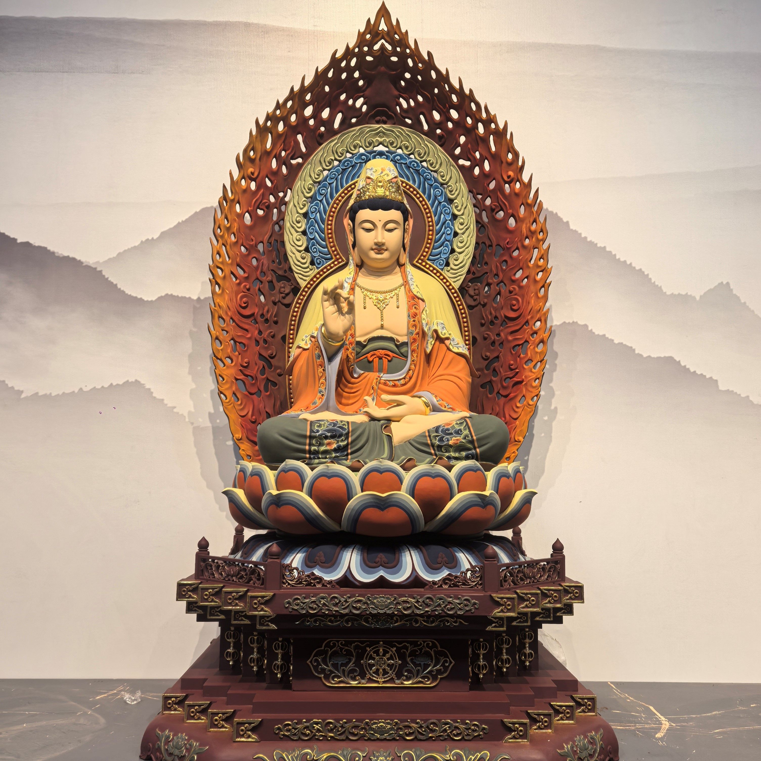 观音菩萨家用供奉佛像观世音摆件