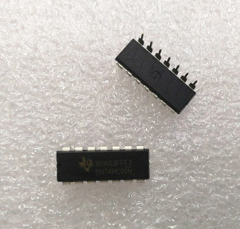 SN74HC00N 数字电路IC直插集成电路芯片 全新74LS00