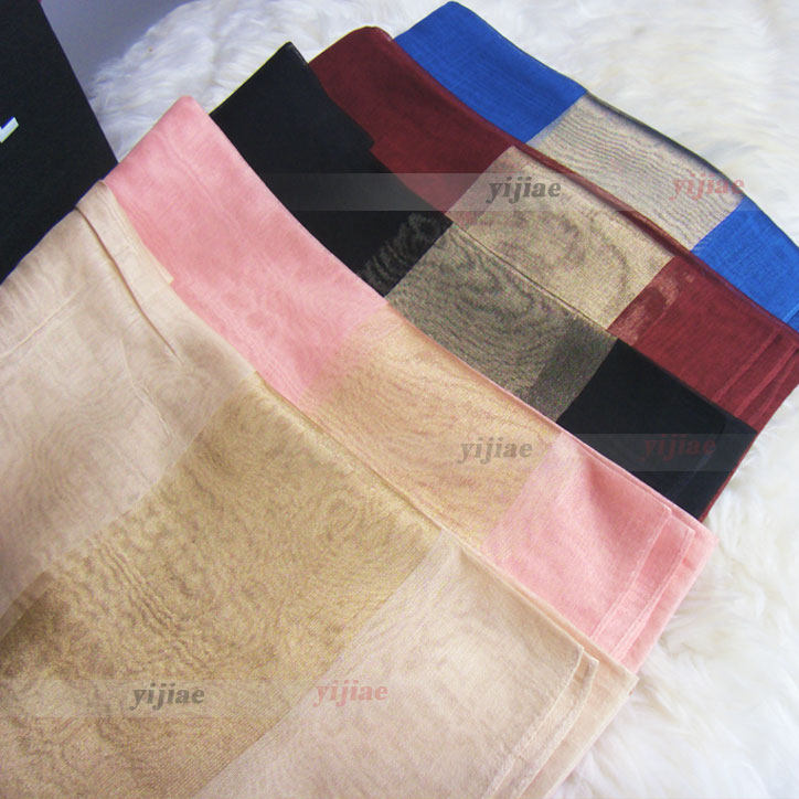 高档红色长款秋冬季女士真丝围巾