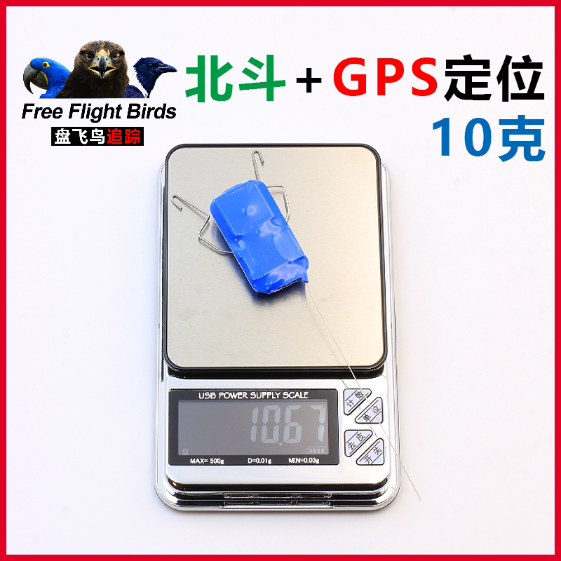 鸟鹦鹉鸦科追踪手机卫星定位器脚环GPS信鸽子放飞神器宠物防丢失
