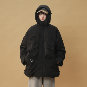 中性风冬季新品宽松工装棉服大码冲锋棉衣外套XZ405-1-Y66-P120图片