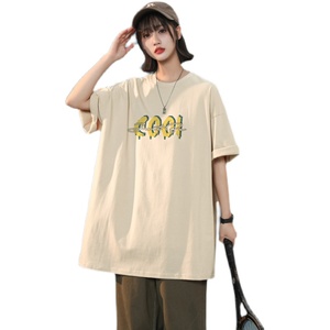女装类目夏2023女士t恤上衣短袖宽松XZ405-1-T20-P25图片