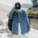 秋季季新品cityboy男宽松牛仔夹克外套XZ405-1-JK21-P85，男装夹克，星座405-1