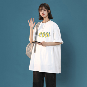 女装类目夏2023女士t恤上衣短袖宽松XZ405-1-T20-P25图片