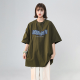 女装类目宽松半袖纯棉上衣t恤女士XZ405-1-T21-P25，女装T恤，星座405-1