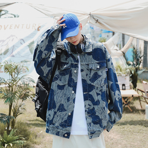 秋季2023日系cityboy男夹克休闲牛仔衣外套XZ405-1-JK6610-P85图片