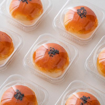 蛋黄酥雪媚娘月饼包装单个底托