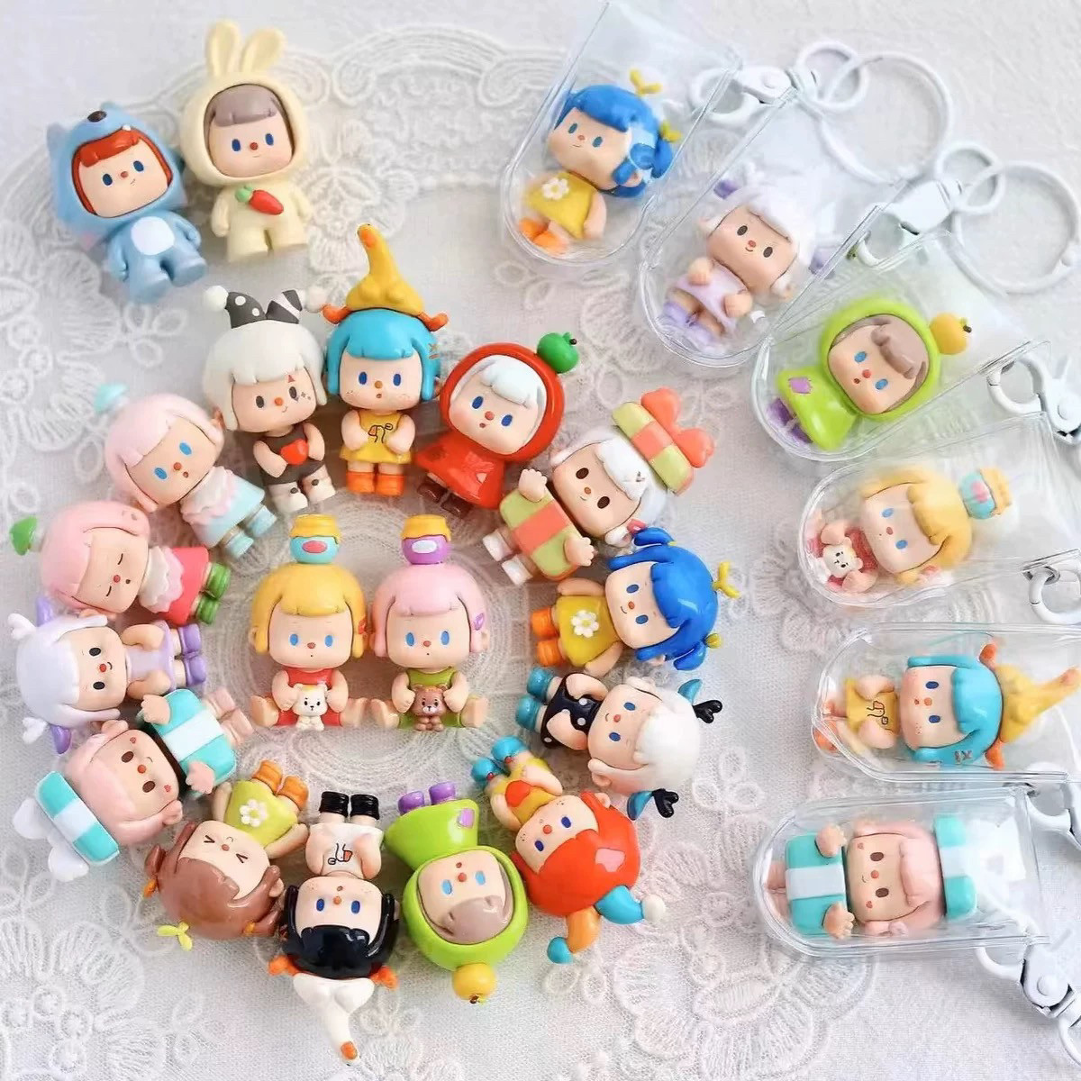 现货正品 不二小童话系列迷你萌粒手办盲盒创意公仔潮玩礼物,模玩/动漫/周边/娃圈三坑/桌游,潮玩盲盒,淘宝优惠券,粉丝福利购,淘宝优惠卷