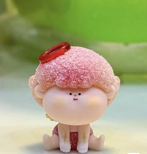 阿玛莉莉丝砂糖天使限定立柱天使冬日限定萌粒创意摆件女生礼物