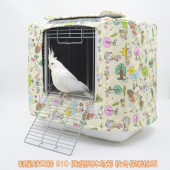 刺星球云梯810优嗖枫林外出鸟笼秋冬加厚绒保暖笼衣防风遮光罩衣