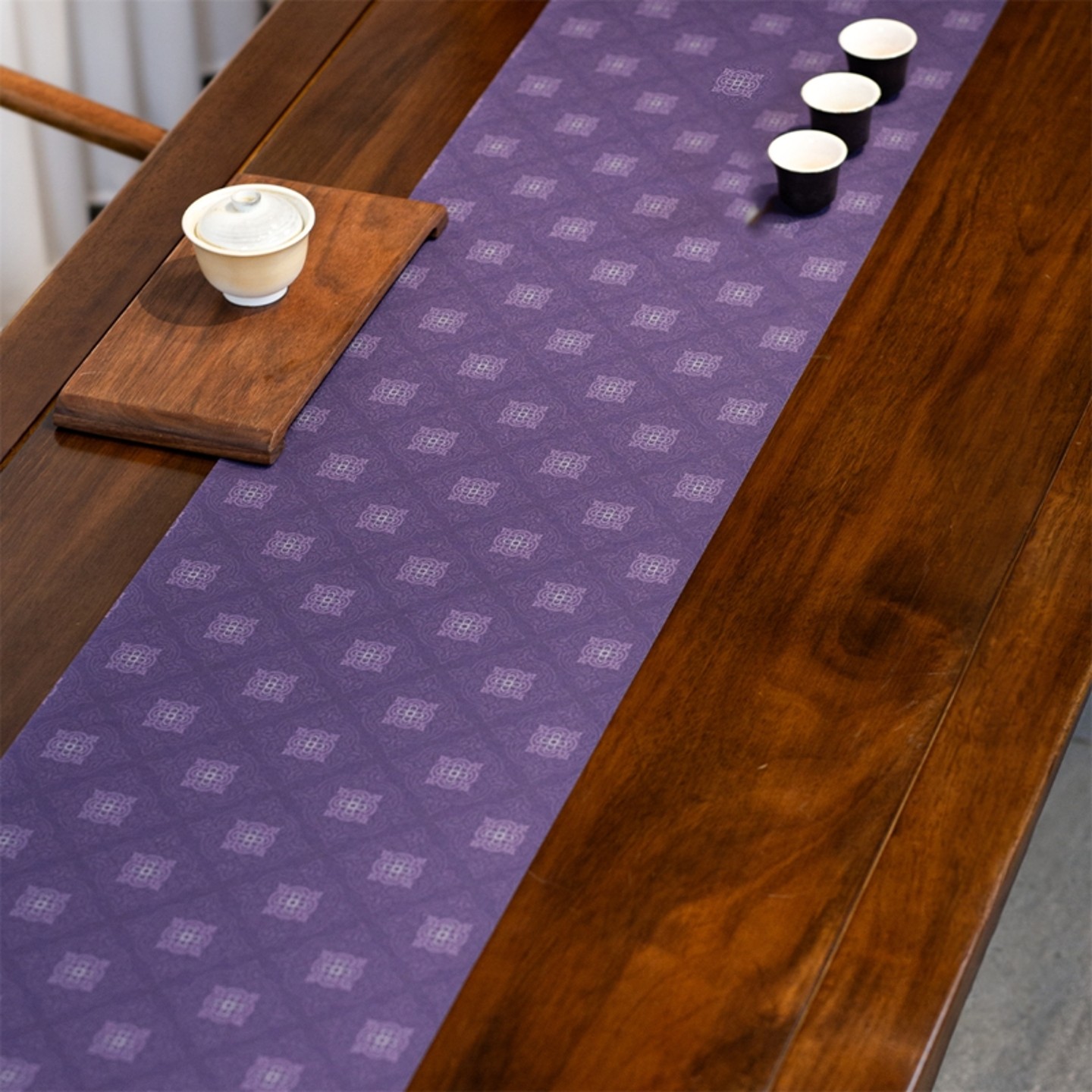 宋代美学彩绘桌旗 防水茶席长条布艺 中式禅意茶垫布 中国风茶台,居家布艺,茶席,淘宝优惠券,粉丝福利购,淘宝优惠卷