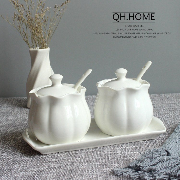 简约家居陶瓷调味罐调味瓶厨房用具北欧大理石纹盐罐白糖罐套装在类目 厨房/烹饪用具, 厨用小工具/厨房储物, 储物瓶罐/厨房储物器皿, 调味瓶罐中 - 来自Buy2taobao.com提供专业的淘宝代购服务