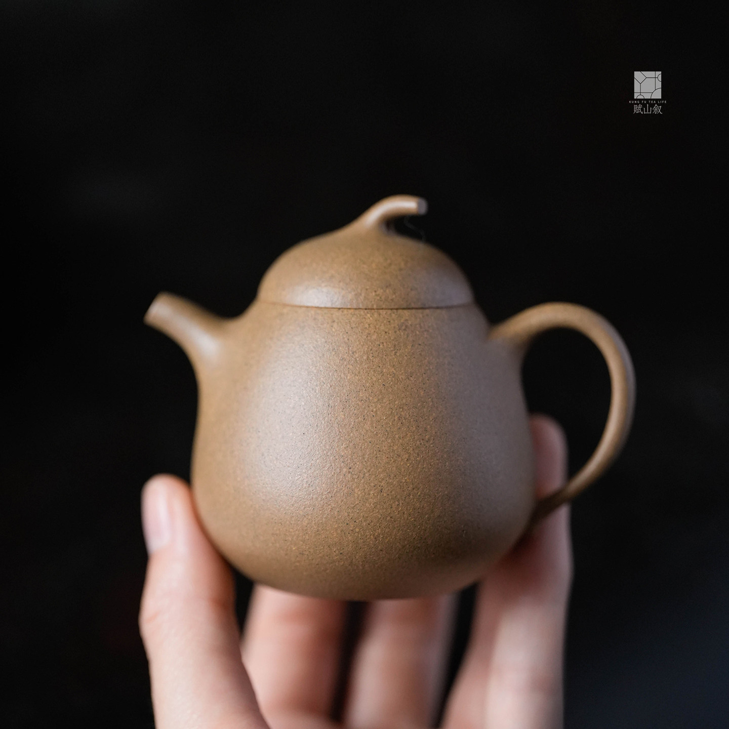 赋山叙丨茄段紫砂壶茶壶个人专用泡茶壶单壶家用正品高档茶具