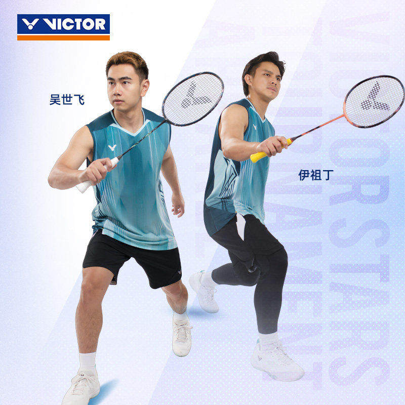 威克多VICTOR胜利羽毛球服男女款签约球员大赛运动短袖T恤T-60002,运动/瑜伽/健身/球迷用品,羽毛球上装,淘宝优惠券,粉丝福利购,淘宝优惠卷