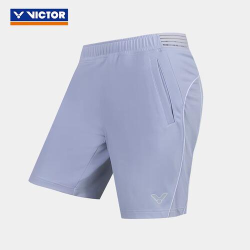 威克多VICTOR胜利羽毛球服黄雅琼专属系列男女款针织短裤R-604HYQ