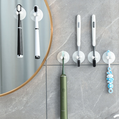 牙刷夹免打孔收纳牙刷收纳