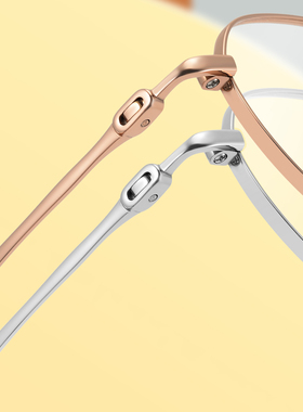 德嘉眼镜2025新款Dβ68195时尚潮流眼镜框纯钛超轻近视眼镜架