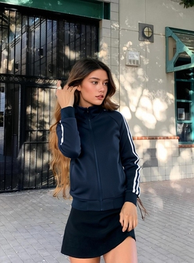 阿迪达斯外套经典男女新款夹克透气休闲运动外套春秋卫衣潮 TR30J