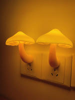 ins Cute Mushroom Lamp, plug-in LED bedside night light, sensor bedroom sleep wake-up light, ambient light thumbnail 8