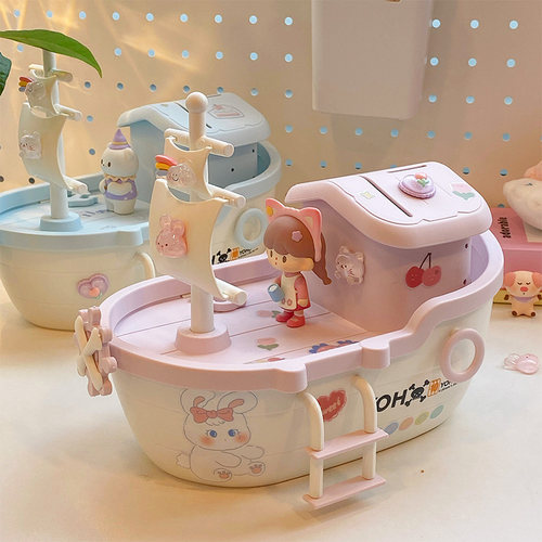 储蓄罐只进不出存钱罐储钱罐礼物