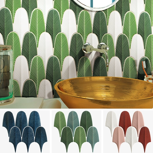 Простая и современная банановая фанатная плитка керамическая мозаичная печь изменить туалетная ванная комната кухня ресторанная плитка