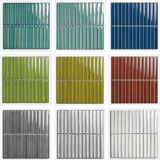 Нордические стройные пятна на вогнутом поверхностном мозаичном тренажерном тренажерном тренажерном тренажерном туалете кухня для ванной комнаты фоновая настенная плитка плитка становится красной зеленой