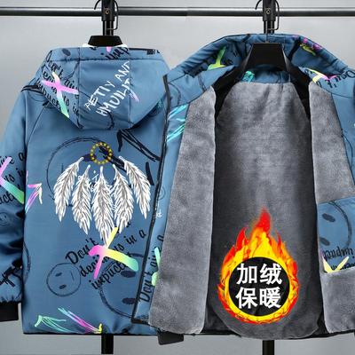 青少年厚款冲锋衣夹克