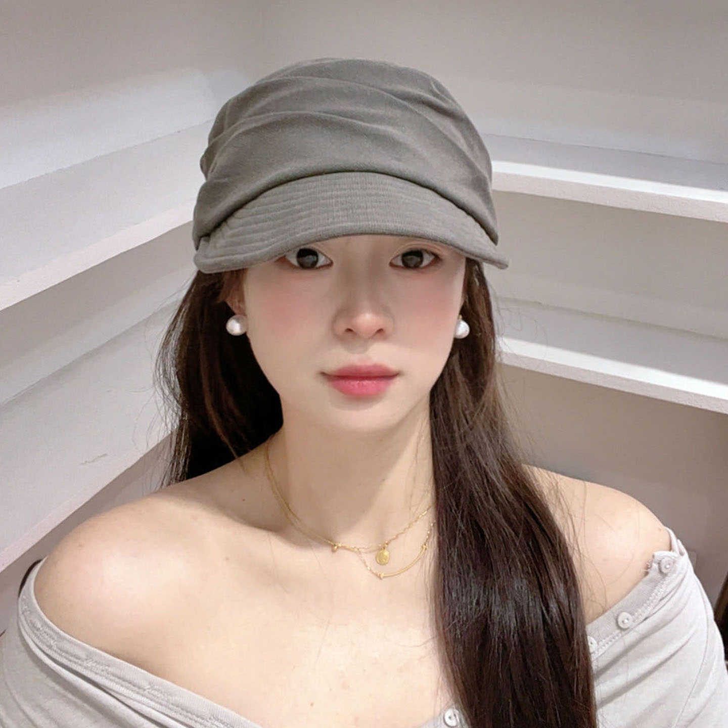 韩货山本风报童帽女显脸小百搭