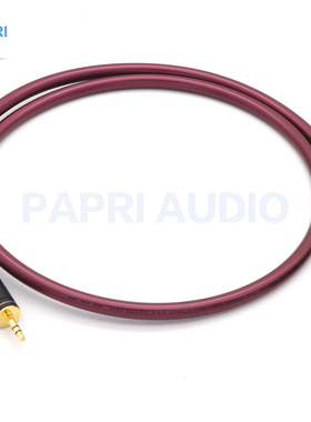 台湾 MPS M-880 6N OCC 单晶铜镀银75欧数字同轴线3.5mm转RCA同轴