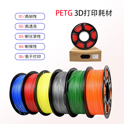 3d打印灯丝线材PETG耗材1.75mm