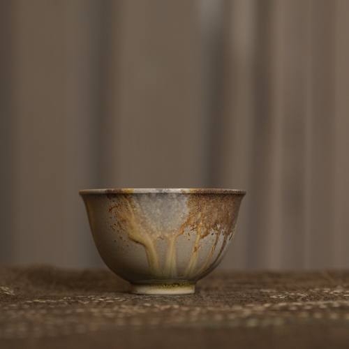 280号 纯手工柴烧 主人杯 茶杯 容量约95ml 景德镇纯柴烧陶瓷
