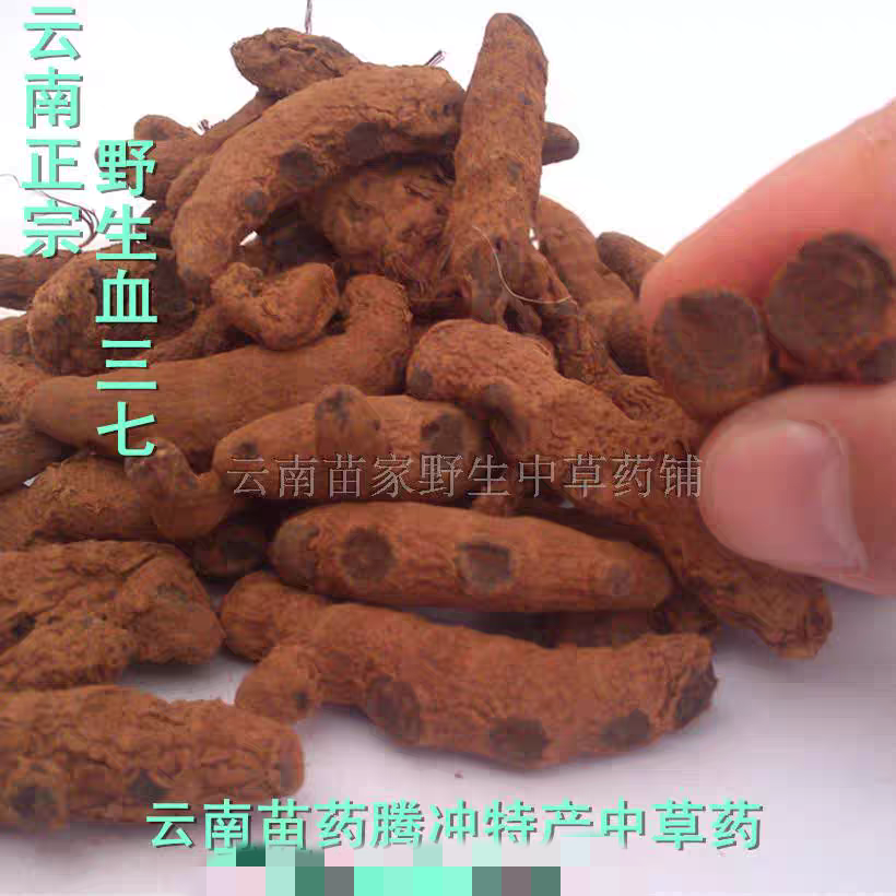 中药材 血三七云南正品野生特产中草药 跌打损伤疼痛泡酒料药酒料