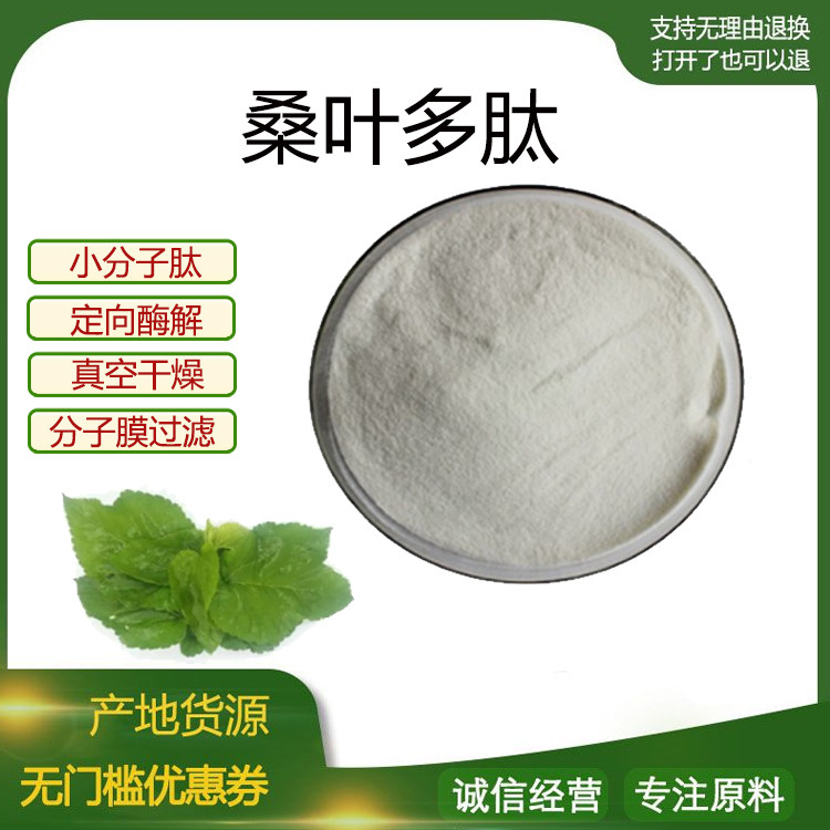 桑叶多肽99% 小分子低聚肽500Dal 食品级固体饮料 通用现货包邮
