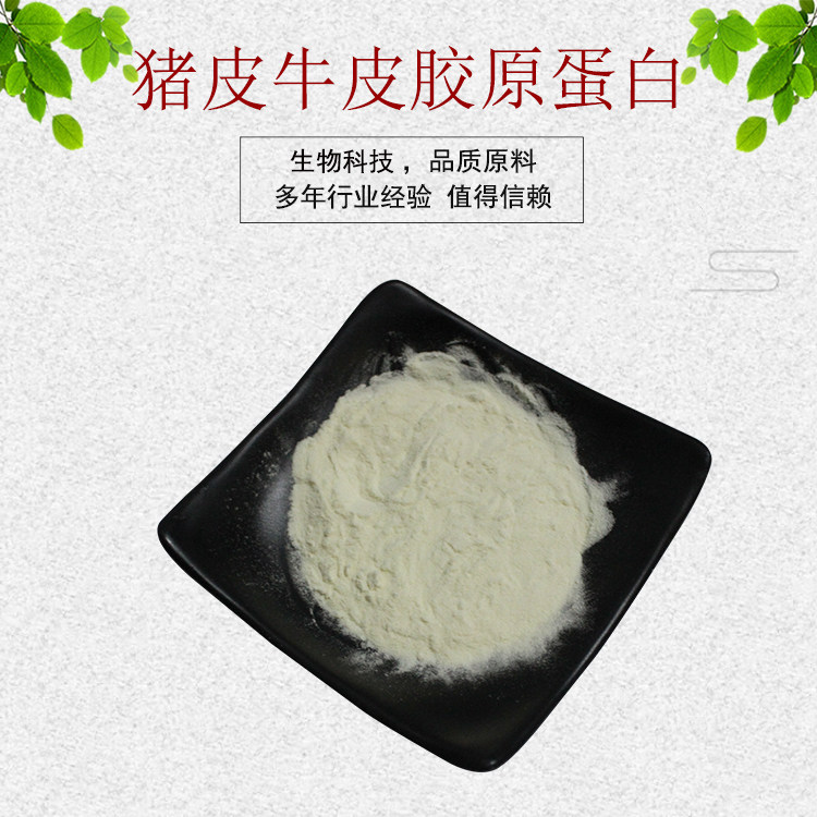 牛皮胶原蛋白 猪皮鱼皮胶原蛋白90%蛋白 胶原三肽 弹性蛋白 包邮