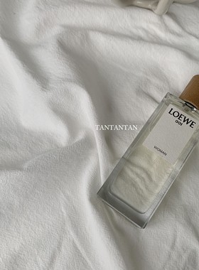 TAN!白色褶皱棉布 ins韩式拍摄背景布 桌布棉麻布 摆拍道具